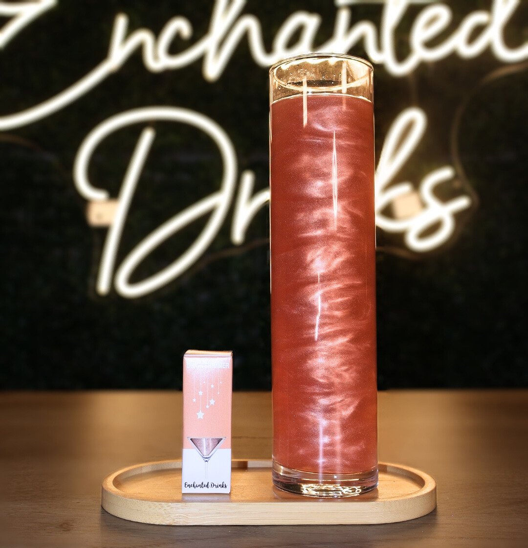 Rose Gold Edible Drink Shimmer