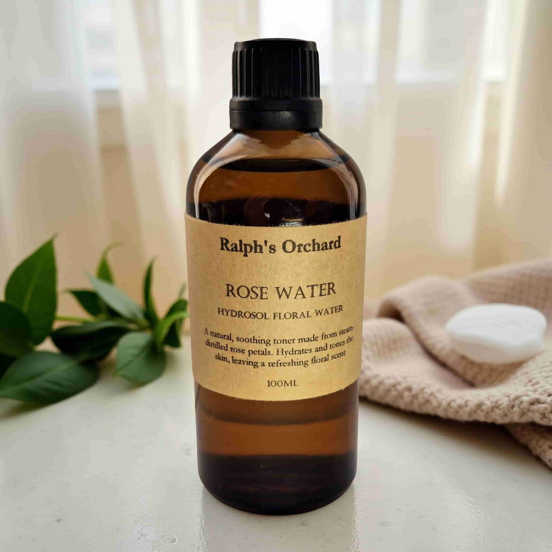 Rose Water (100ml) – Natural Skin Toner & Aromatherapy