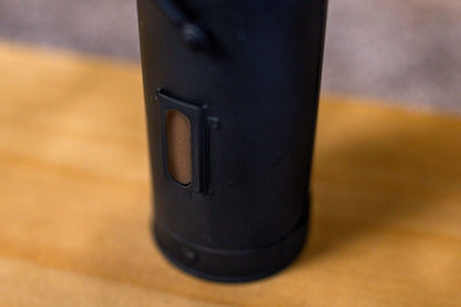 Heavy Duty Black Fireside Matchstick Holder Fire Accessory