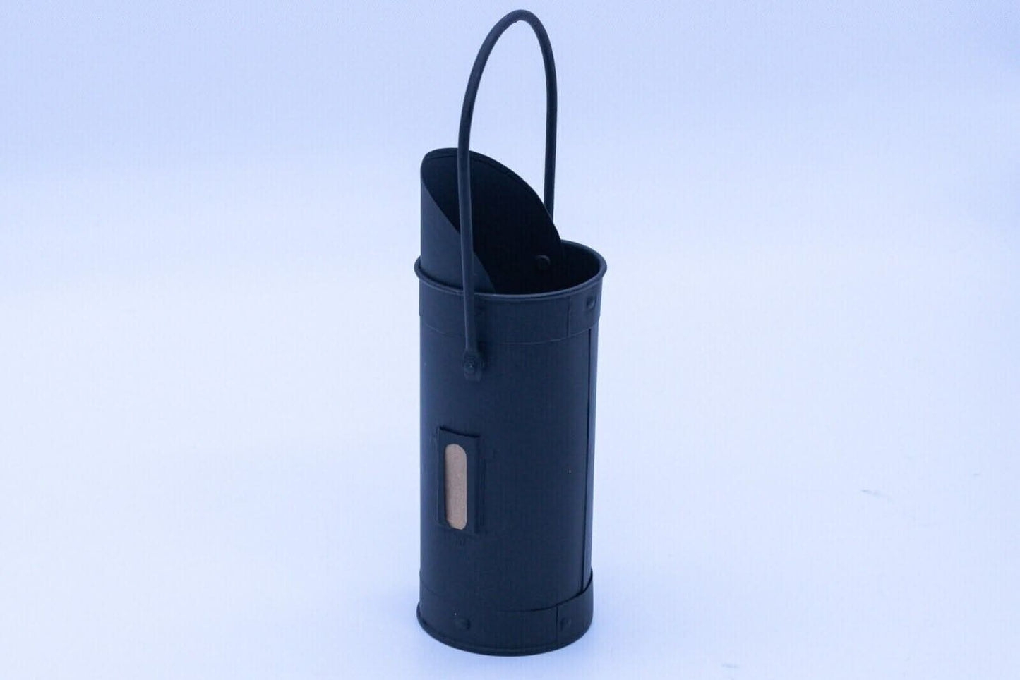 Heavy Duty Black Fireside Matchstick Holder Fire Accessory