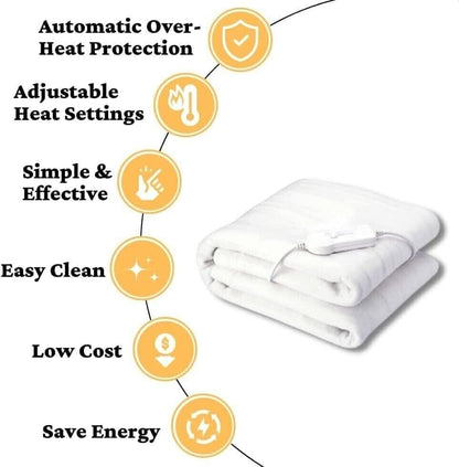 135cm Electric Blanket Under Sheet Heater