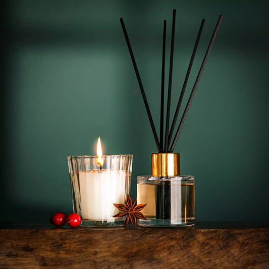 Winter Spiced Scented Candle and Diffuser Set