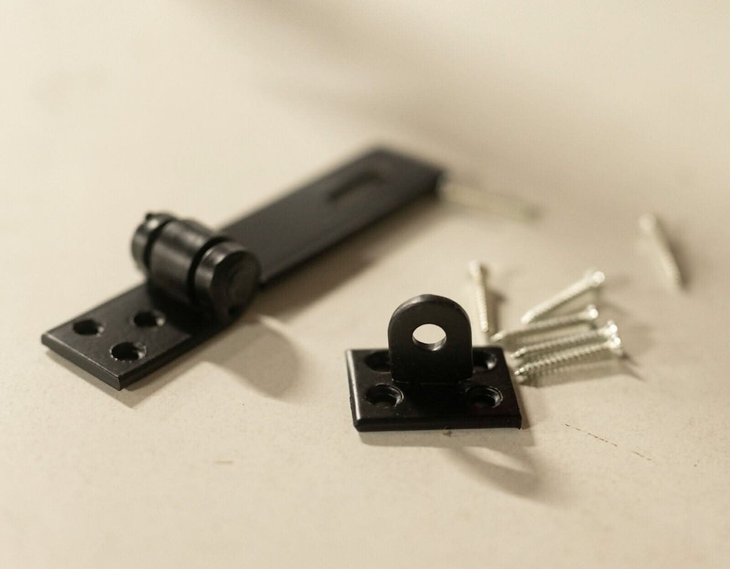 Security Hasp Lock and Staple Set