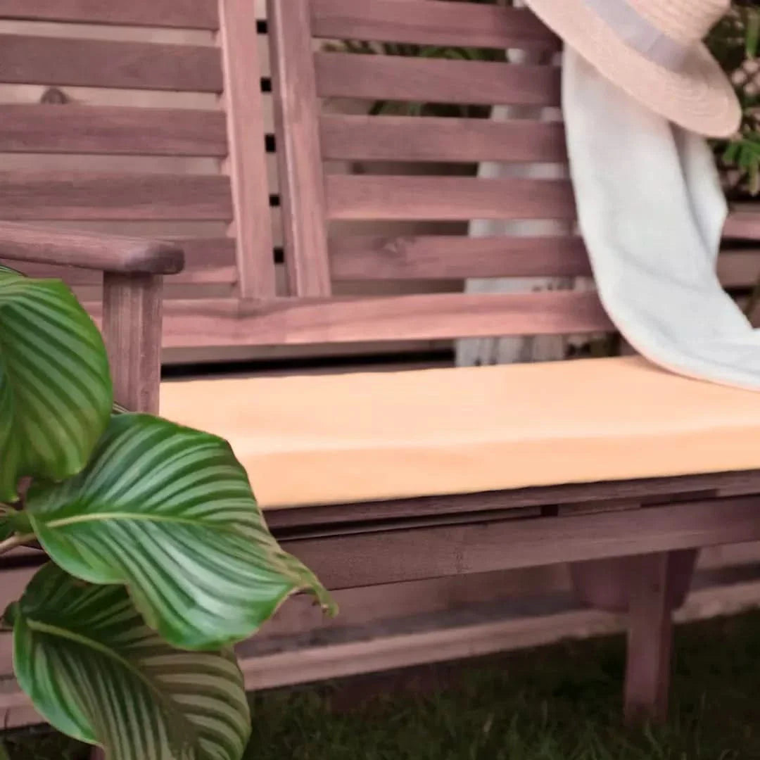 Cream Outdoor Waterproof Bench Cover