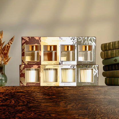 Winter Spiced Scented Candle and Diffuser Set