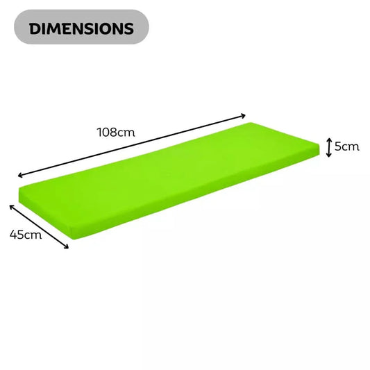 Light Green Outdoor Waterproof Bench Cover