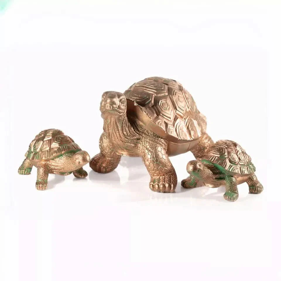 Tortoise Family Garden Ornament 3pc