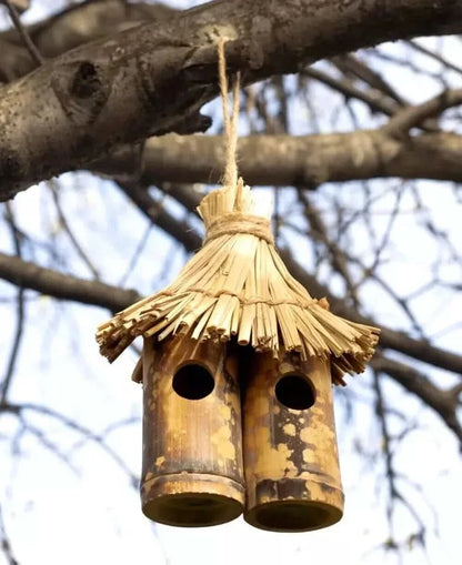 Tiki Hanging Bird Nest Box