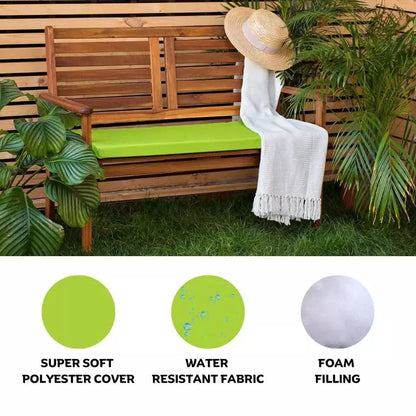 Light Green Outdoor Waterproof Bench Cover