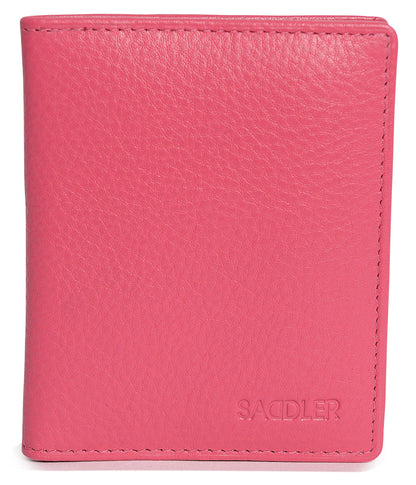 Compact Leather Card Wallet "Lexi" – Handmade by Saddler | RFID Protected & Gift Boxed