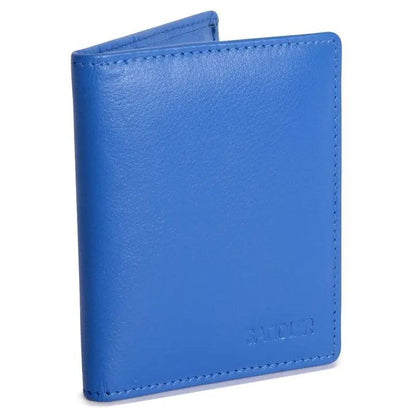 Compact Leather Card Wallet "Lexi" – Handmade by Saddler | RFID Protected & Gift Boxed