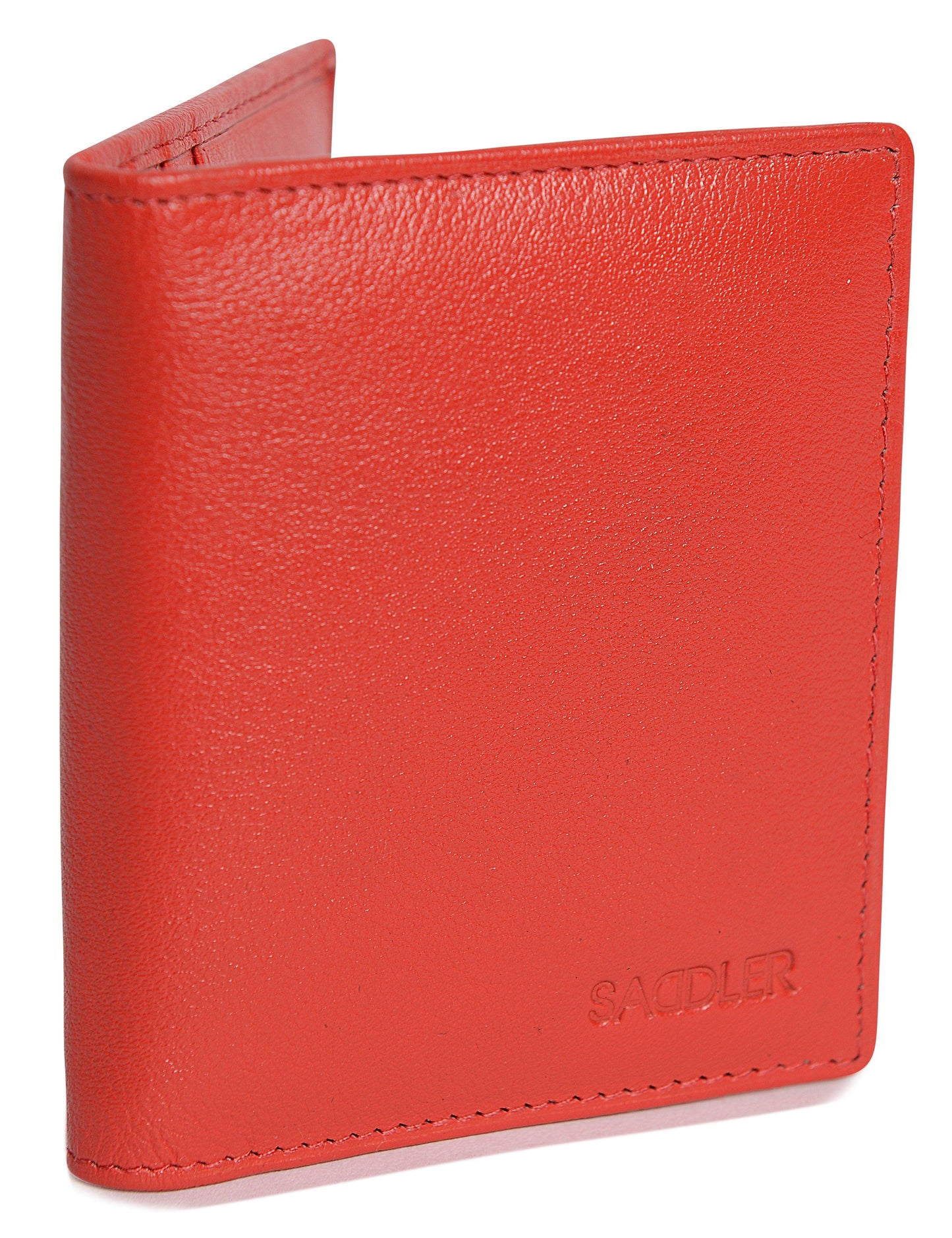 Compact Leather Card Wallet "Lexi" – Handmade by Saddler | RFID Protected & Gift Boxed