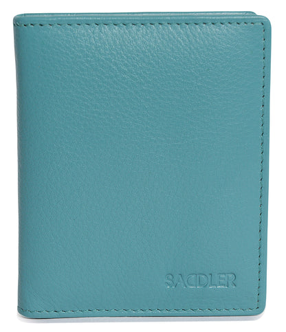 Compact Leather Card Wallet "Lexi" – Handmade by Saddler | RFID Protected & Gift Boxed