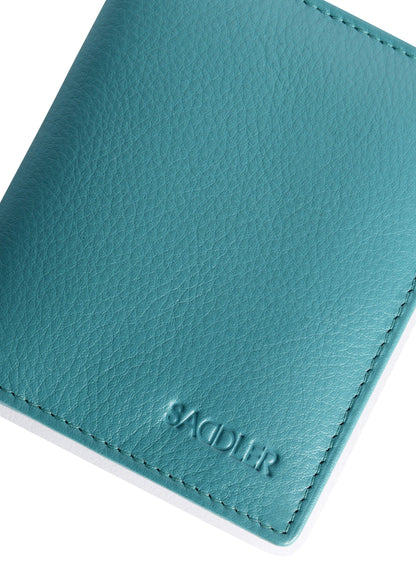 Compact Leather Card Wallet "Lexi" – Handmade by Saddler | RFID Protected & Gift Boxed
