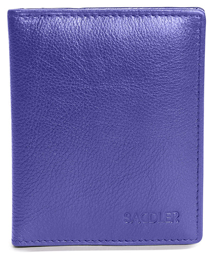 Compact Leather Card Wallet "Lexi" – Handmade by Saddler | RFID Protected & Gift Boxed