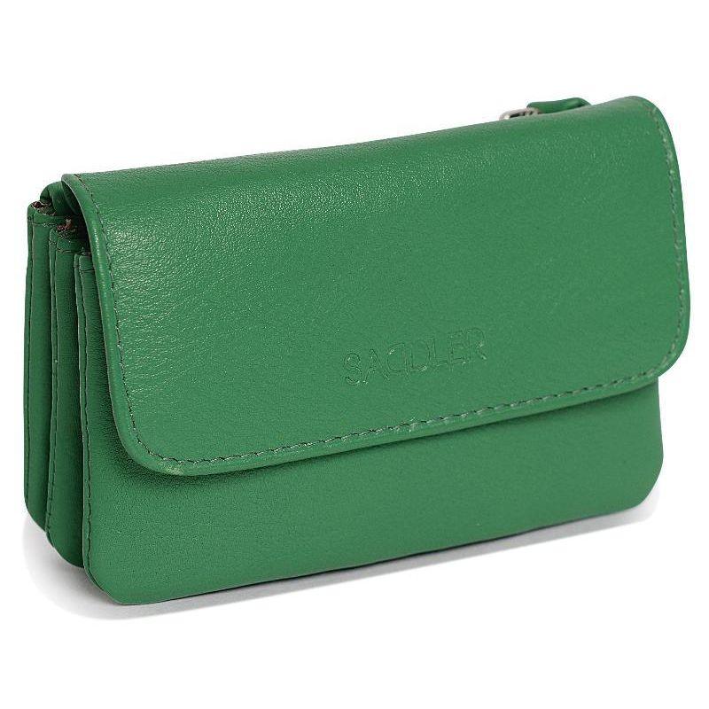 Spacious Leather Purse "Lily" – Handmade by Saddler | RFID Protected & Gift Boxed | Triple Gusset Design for Cards, Coins & Keys