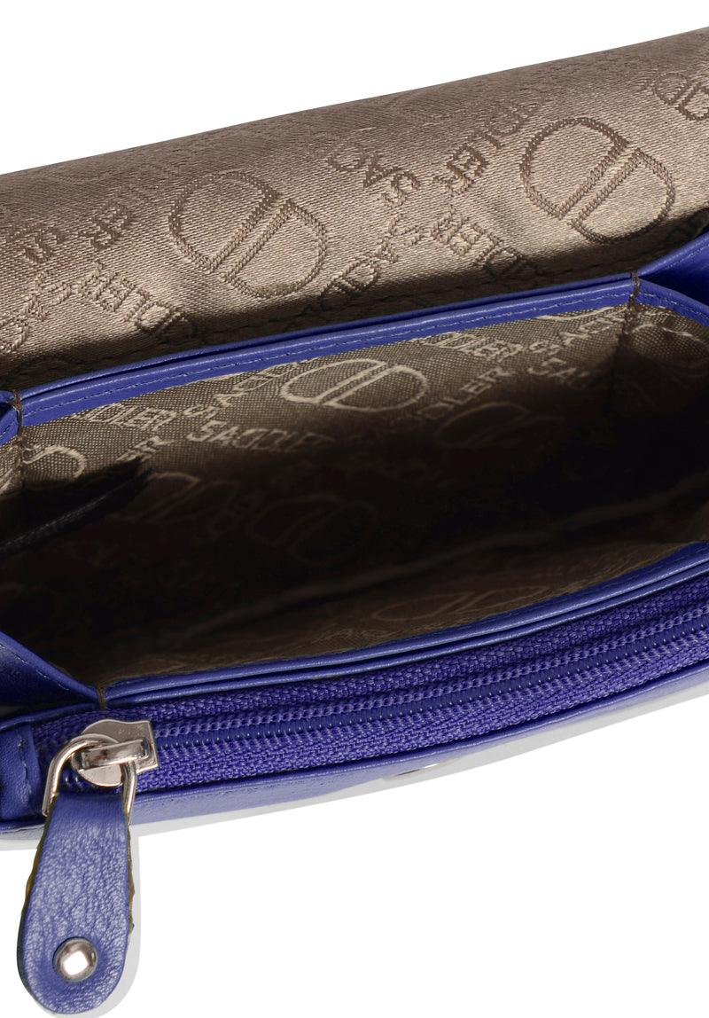 Spacious Leather Purse "Lily" – Handmade by Saddler | RFID Protected & Gift Boxed | Triple Gusset Design for Cards, Coins & Keys