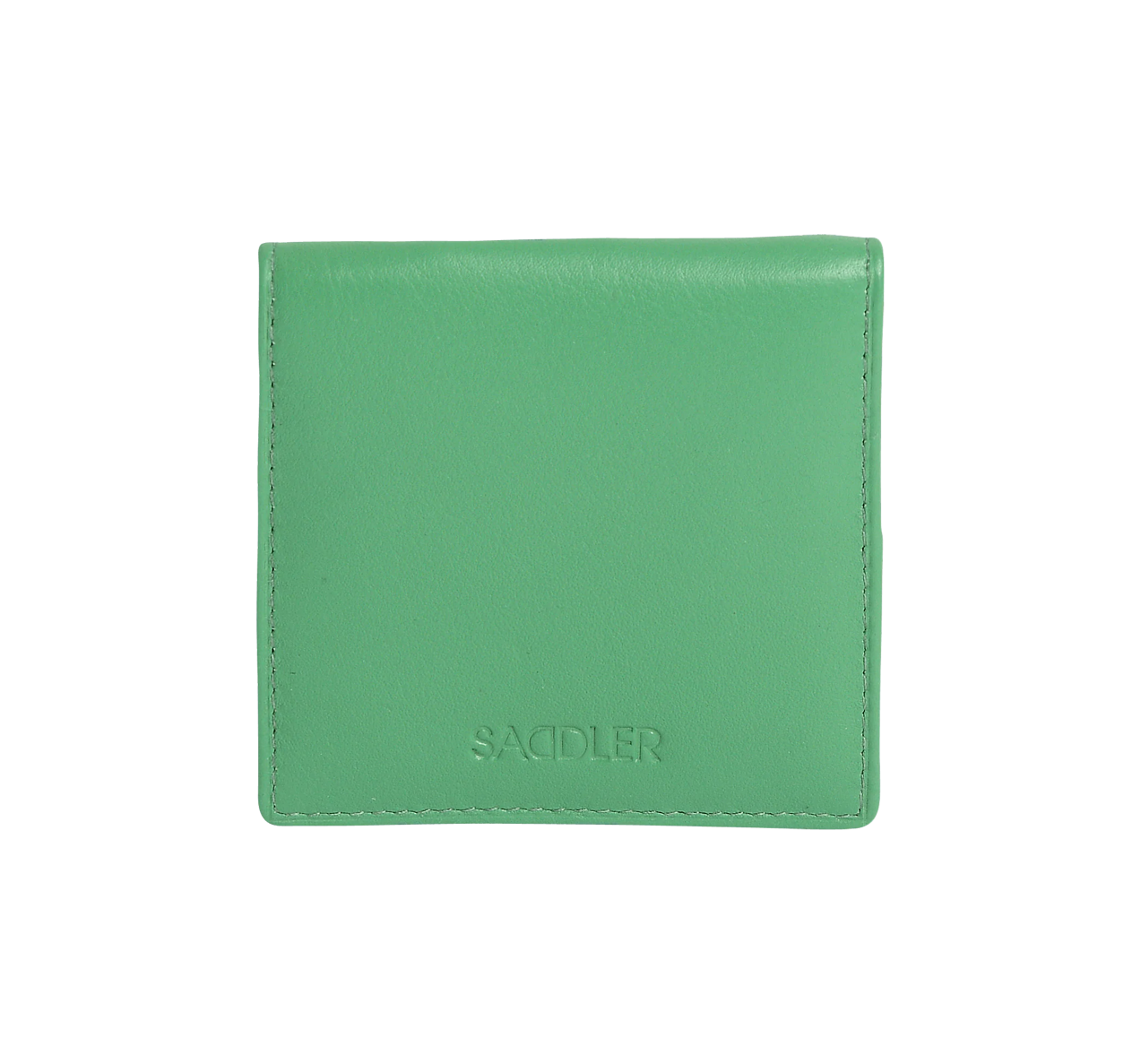 SADDLER POPPY Leather Square Mini Tray Purse