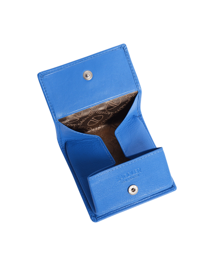 SADDLER POPPY Leather Square Mini Tray Purse