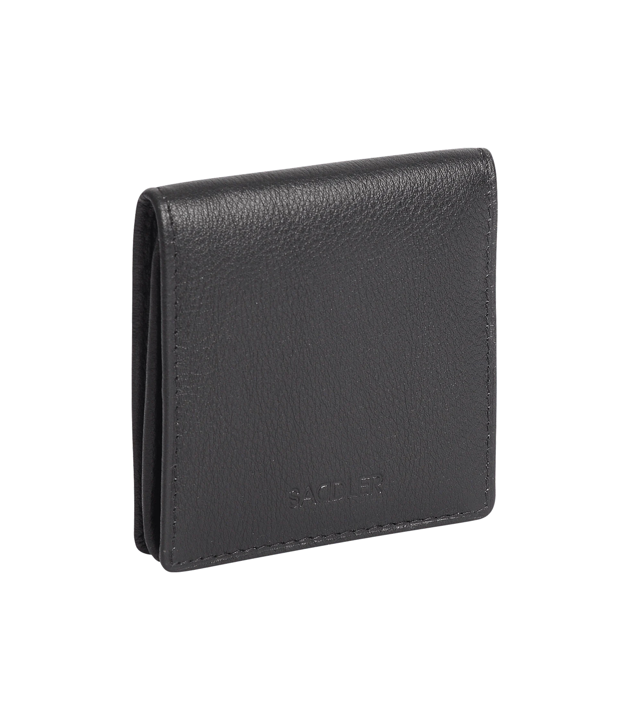 SADDLER POPPY Leather Square Mini Tray Purse