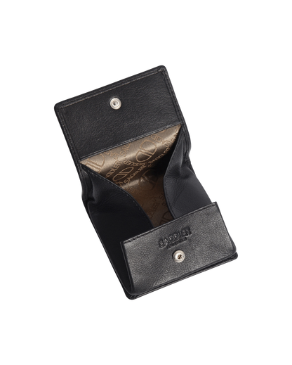 SADDLER POPPY Leather Square Mini Tray Purse