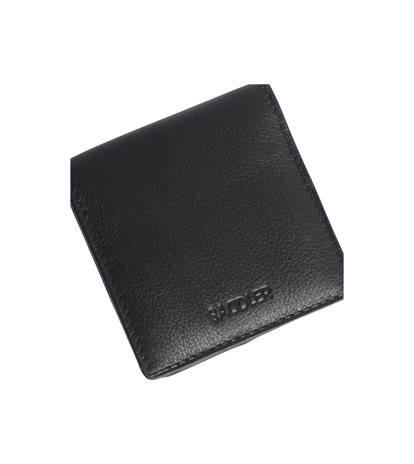 SADDLER POPPY Leather Square Mini Tray Purse