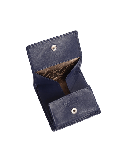 SADDLER POPPY Leather Square Mini Tray Purse