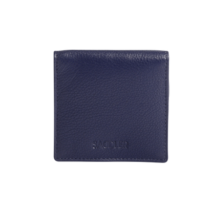 SADDLER POPPY Leather Square Mini Tray Purse