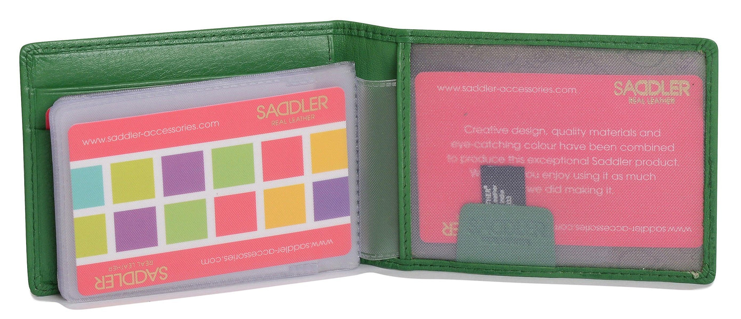 Robyn Compact Leather Card Wallet – Handmade by Saddler | RFID Protected & Gift Boxed