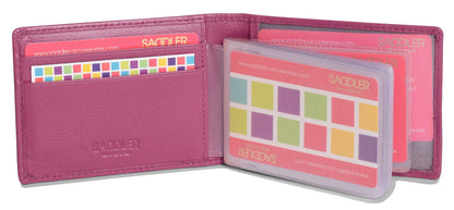 Robyn Compact Leather Card Wallet – Handmade by Saddler | RFID Protected & Gift Boxed