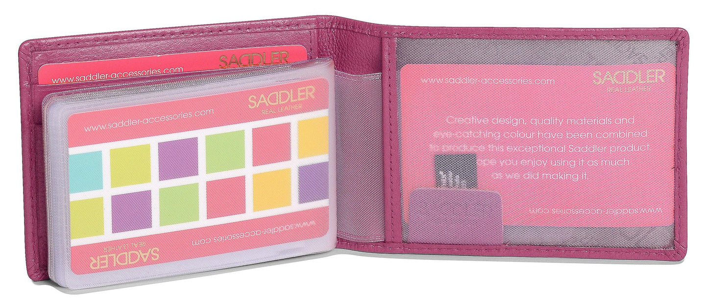 Robyn Compact Leather Card Wallet – Handmade by Saddler | RFID Protected & Gift Boxed