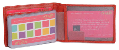 Robyn Compact Leather Card Wallet – Handmade by Saddler | RFID Protected & Gift Boxed