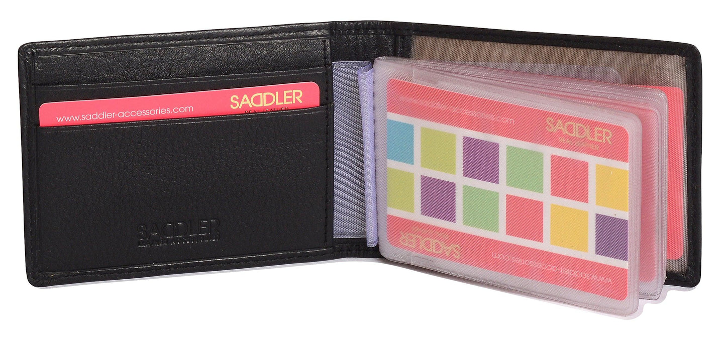 Robyn Compact Leather Card Wallet – Handmade by Saddler | RFID Protected & Gift Boxed