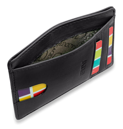Slim Leather Card Holder "Stella" – Handmade by Saddler |Gift Boxed