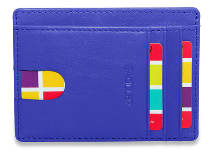 Slim Leather Card Holder "Stella" – Handmade by Saddler |Gift Boxed