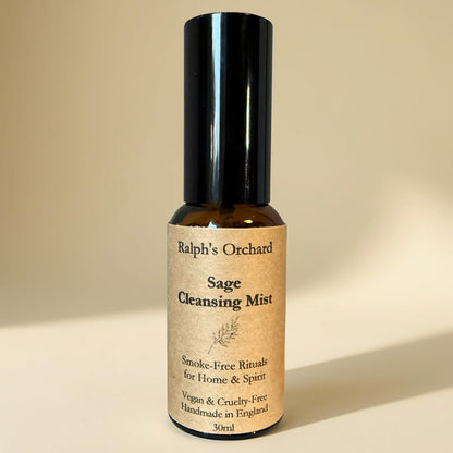 Sage Cleansing Mist - Natural Smoke-Free Room Spray (30ml)