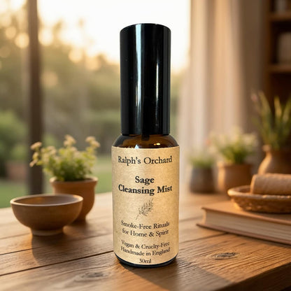 Sage Cleansing Mist - Natural Smoke-Free Room Spray (30ml)