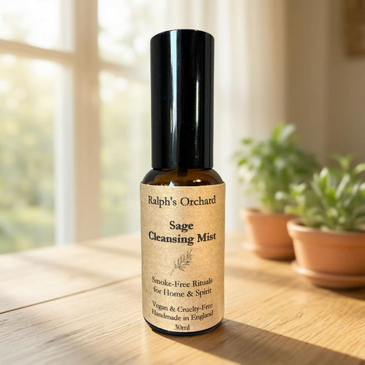 Sage Cleansing Mist - Natural Smoke-Free Room Spray (30ml)