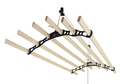 Clothing Airer Ceiling Pulley - Black - 2m