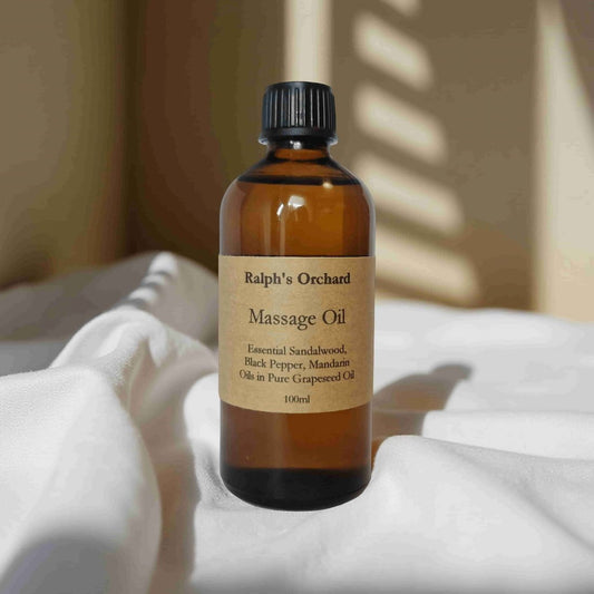 Massage Oil | Sandalwood, Black Pepper & Mandarin | Nag Champa