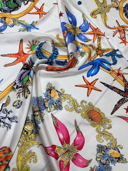 Sea Shell Pattern Fabric