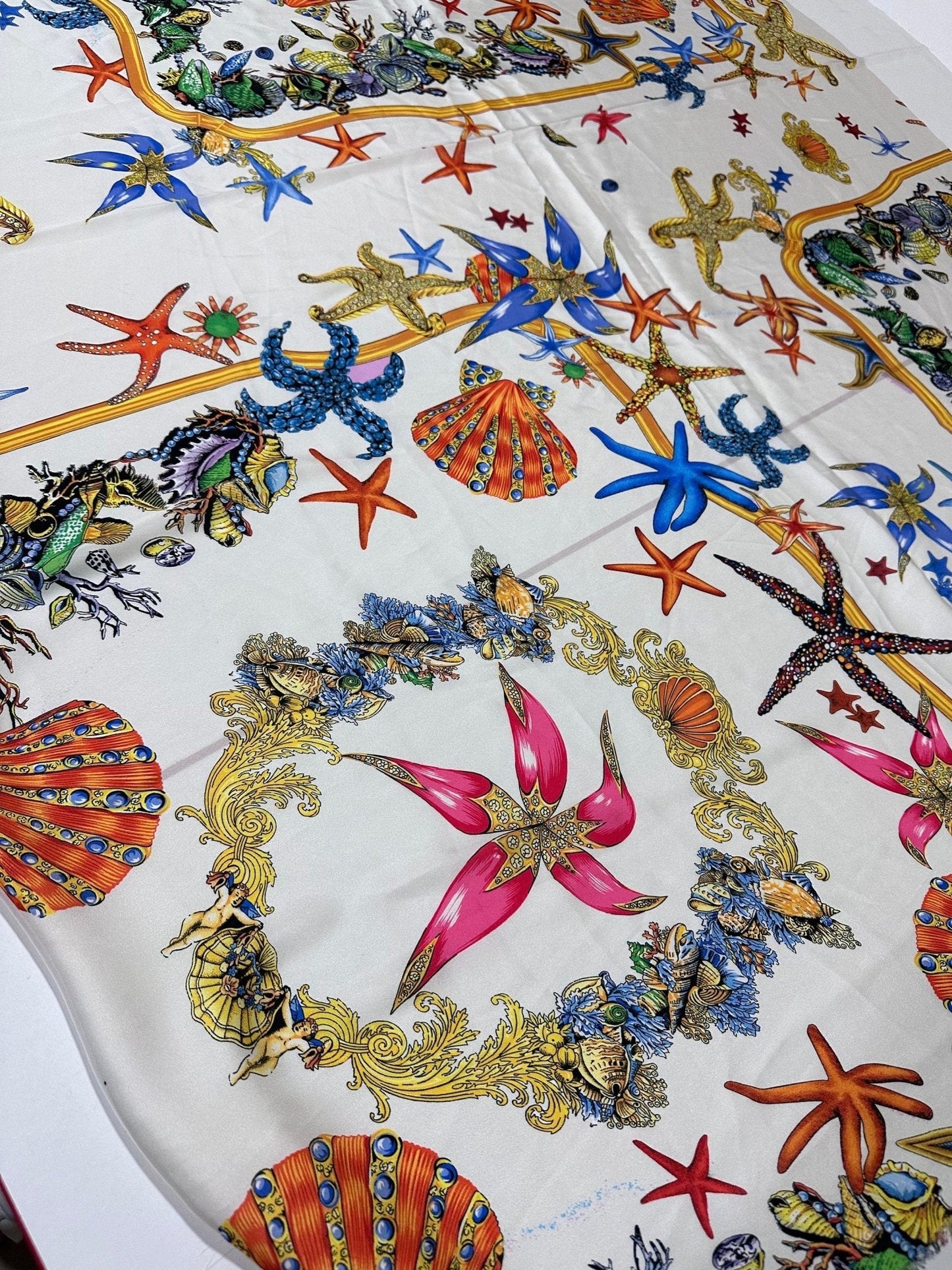 Sea Shell Pattern Fabric