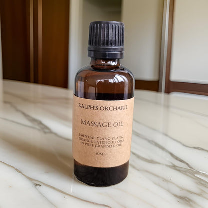 Massage Oil | Sandalwood, Black Pepper & Mandarin | Nag Champa