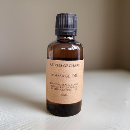 Massage Oil | Sandalwood, Black Pepper & Mandarin | Nag Champa