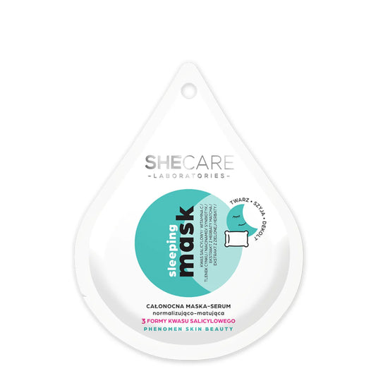 SHECARE Sleeping Mask - Serum All Night Normalizing & Mattifying