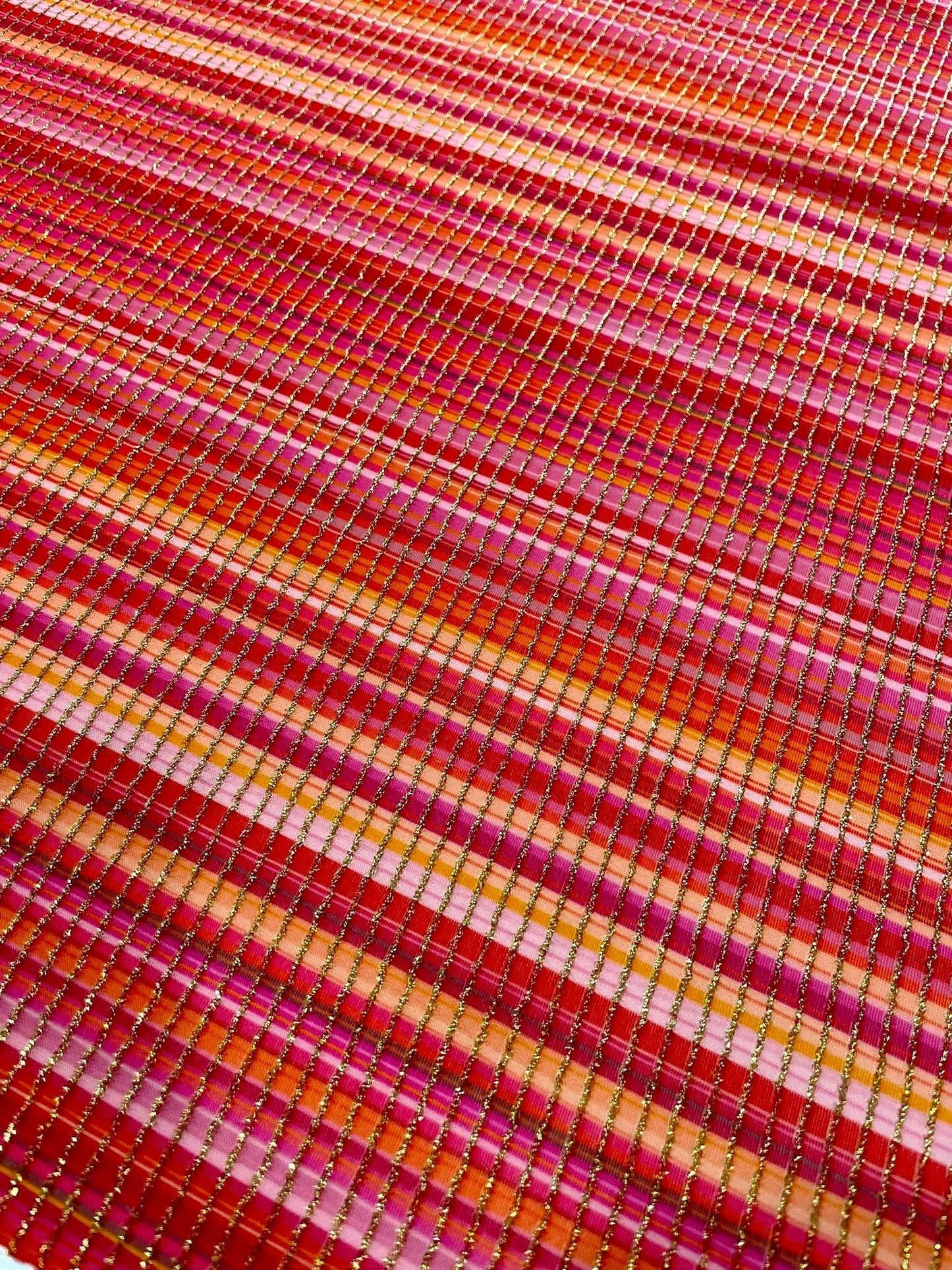 Shimmer Striped Ottoman Fabric