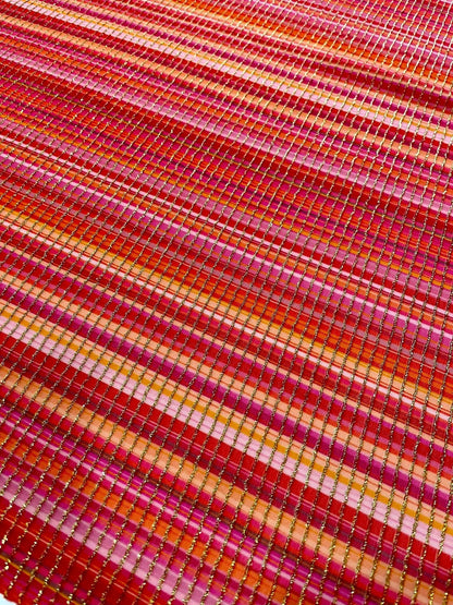 Shimmer Striped Ottoman Fabric