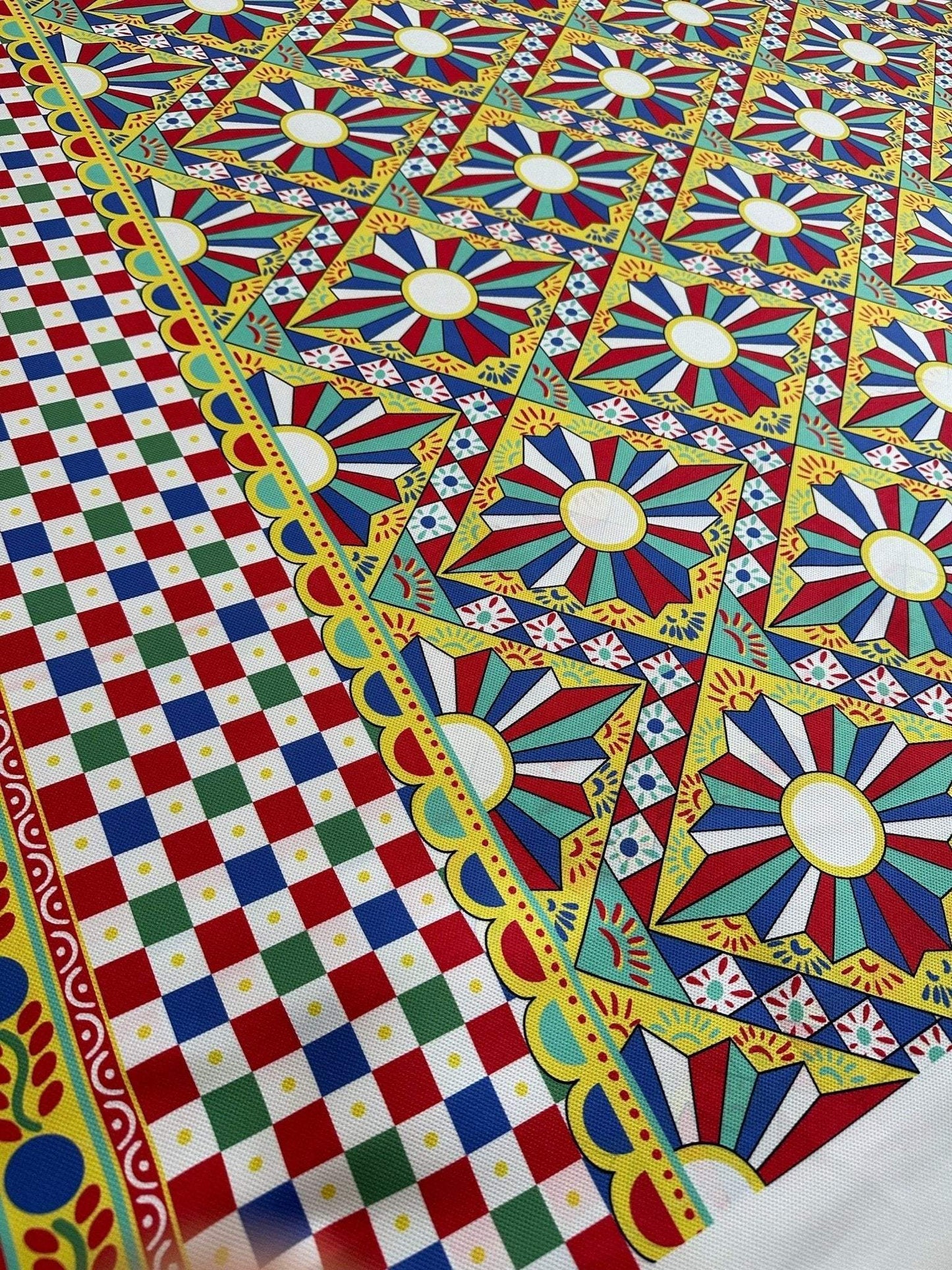 Sicilian Caretto Upholstery Fabric – Custom Printed Fabric, Choose Material by Metre