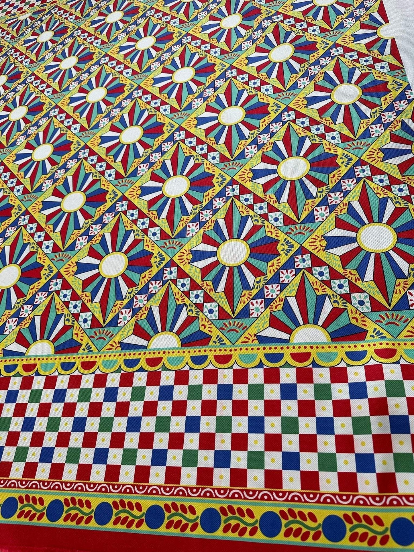 Sicilian Caretto Upholstery Fabric – Custom Printed Fabric, Choose Material by Metre