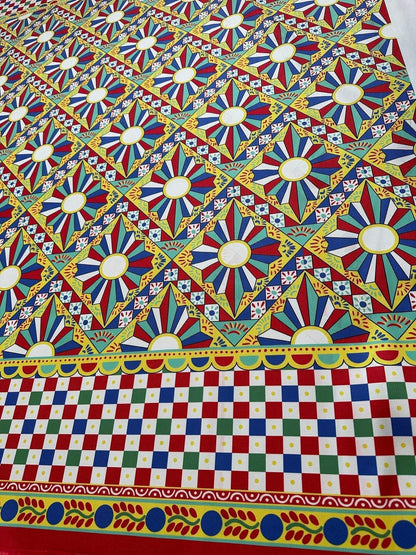 Sicilian Caretto Upholstery Fabric – Custom Printed Fabric, Choose Material by Metre